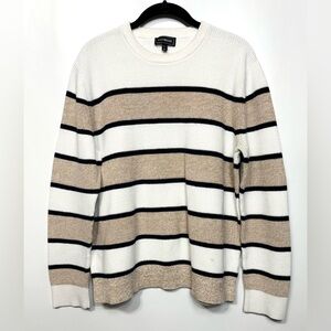 Express Sweater Mens Women's 100% Cotton Size XLarge Pullover striped